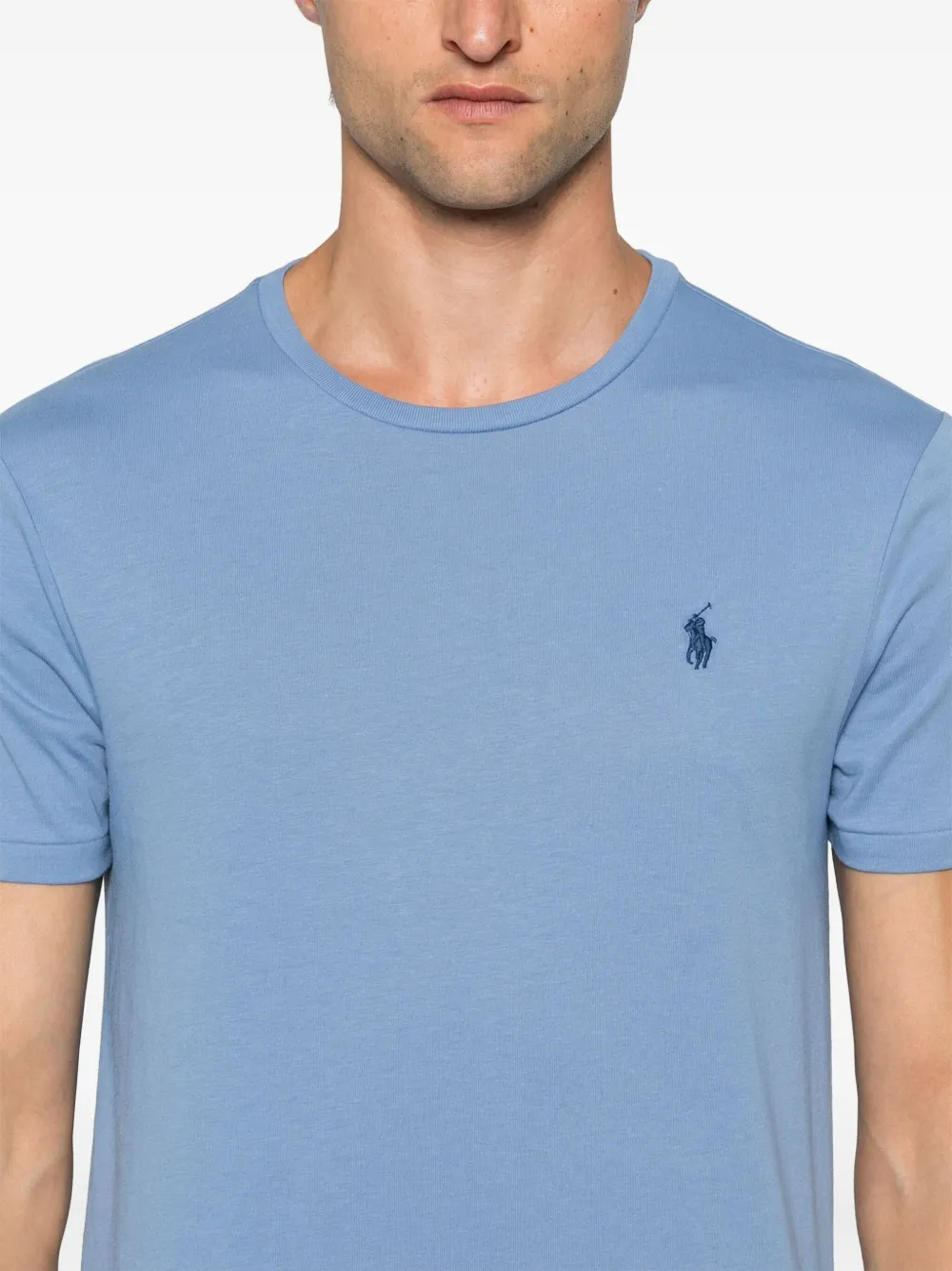 Polo Ralph Lauren T-shirt met Polo Pony-patroon Blauw