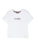 K Way Kids E. Pete Cloudy T-shirt - White