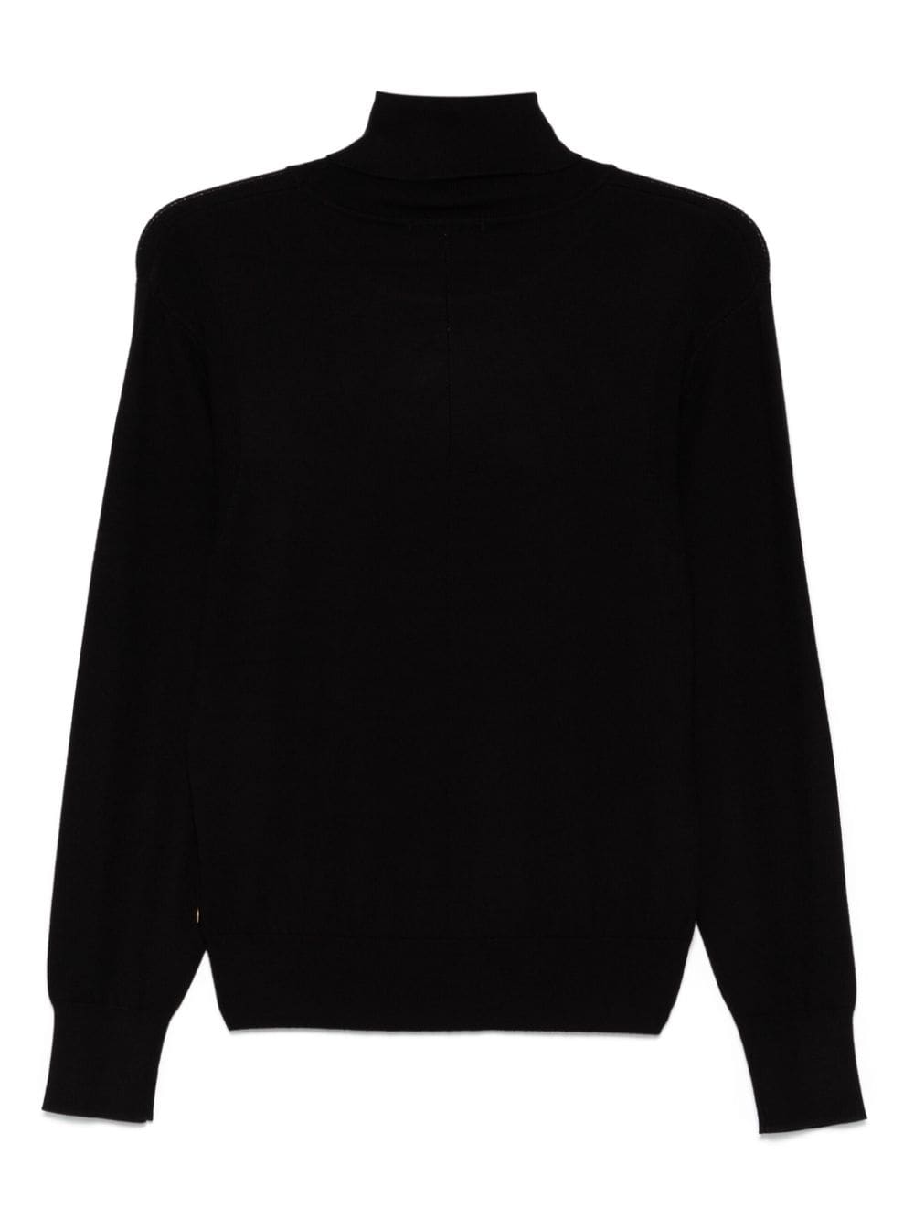 Shop Scotch & Soda Turtleneck Sweater In Black