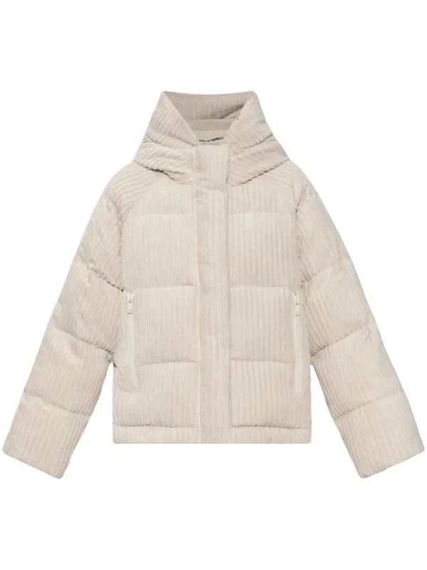 ジャケット GOLDEN GOOSE Woman Jacket White GWP01999P00161120103 Golden Goose Crystal Collar zip-up Jacket | White | FARFETCH