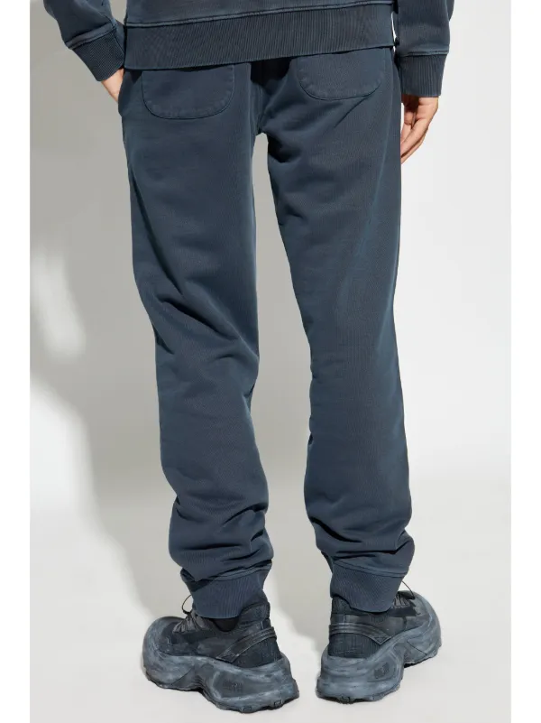 ウェア woolrich SWEAT PANTS WJTR0070 Woolrich embroidered-logo Track Pants | Blue | FARFETCH