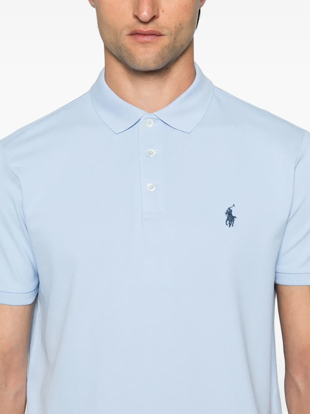 Polo Ralph Lauren Poloshirt met Polo Pony-patroon Blauw