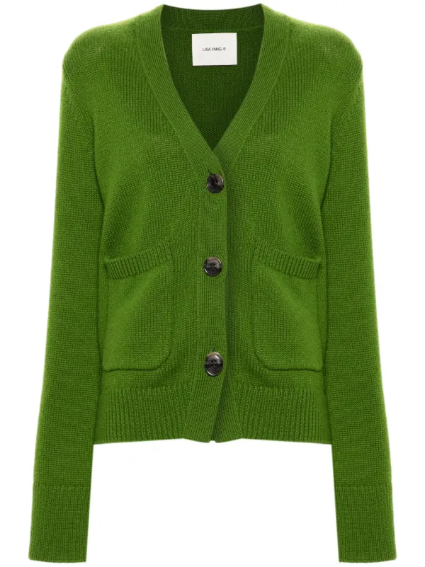 Lisa Yang Danni Cardigan | Green | FARFETCH