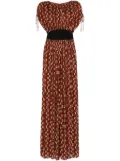 DVF Diane von Furstenberg Andra jumpsuit - Brown
