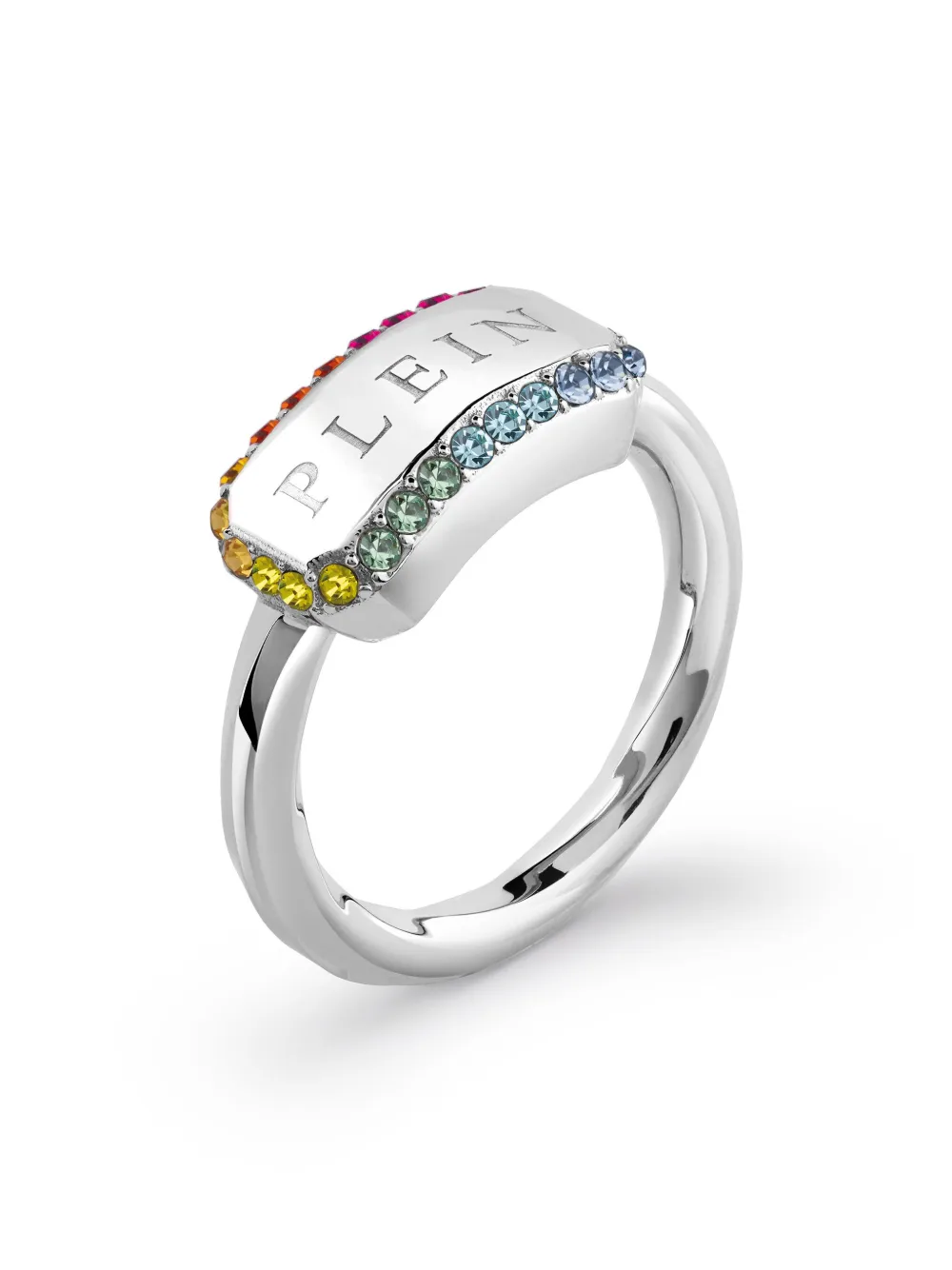 Philipp Plein Plein Tag Ring In Silber