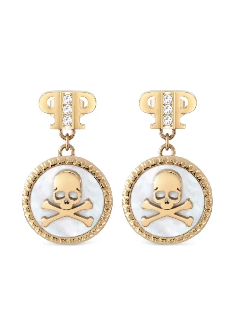 Philipp Plein Mini logo earrings 