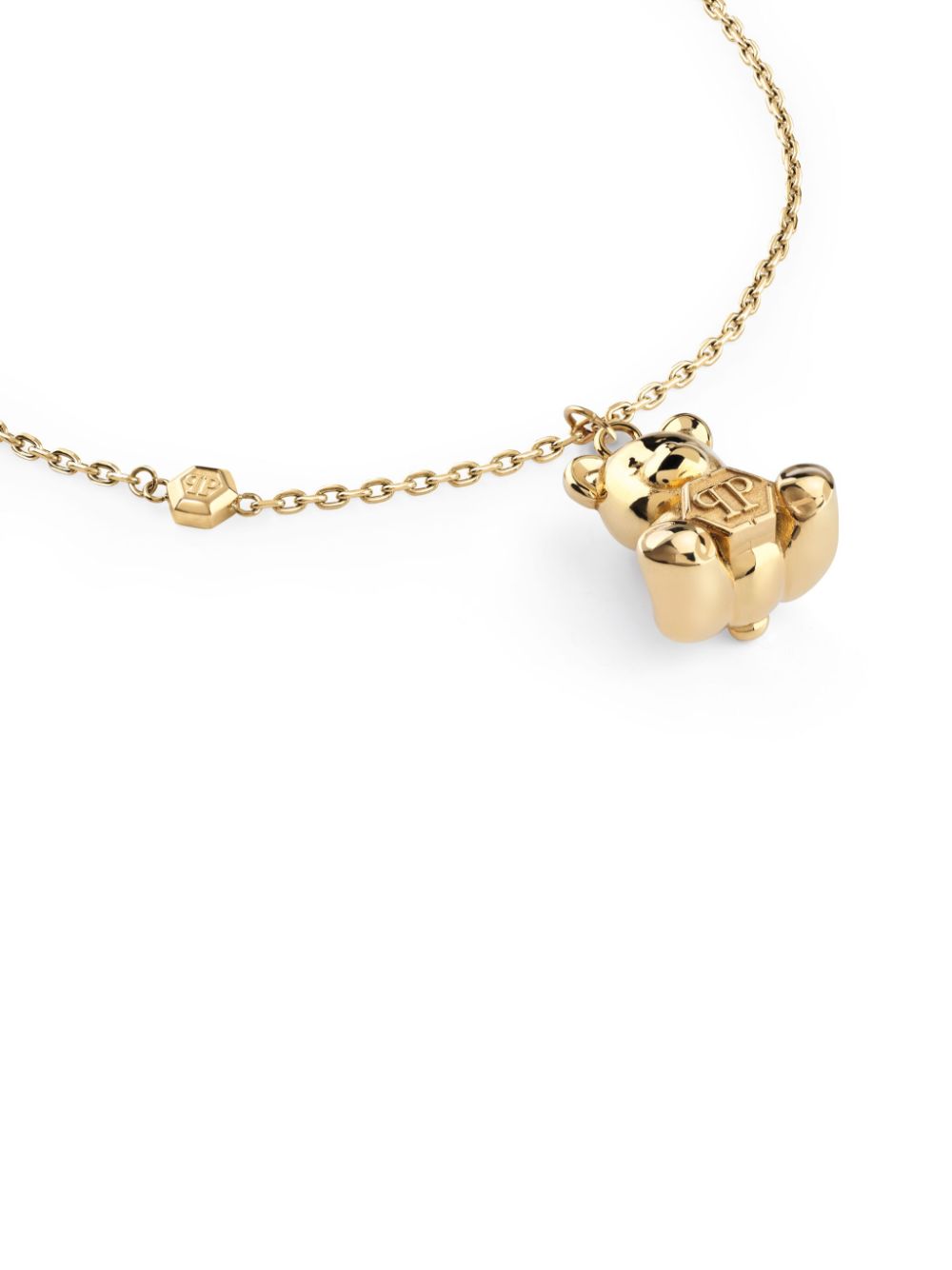 Philipp Plein Valentine pendant necklace - Goud