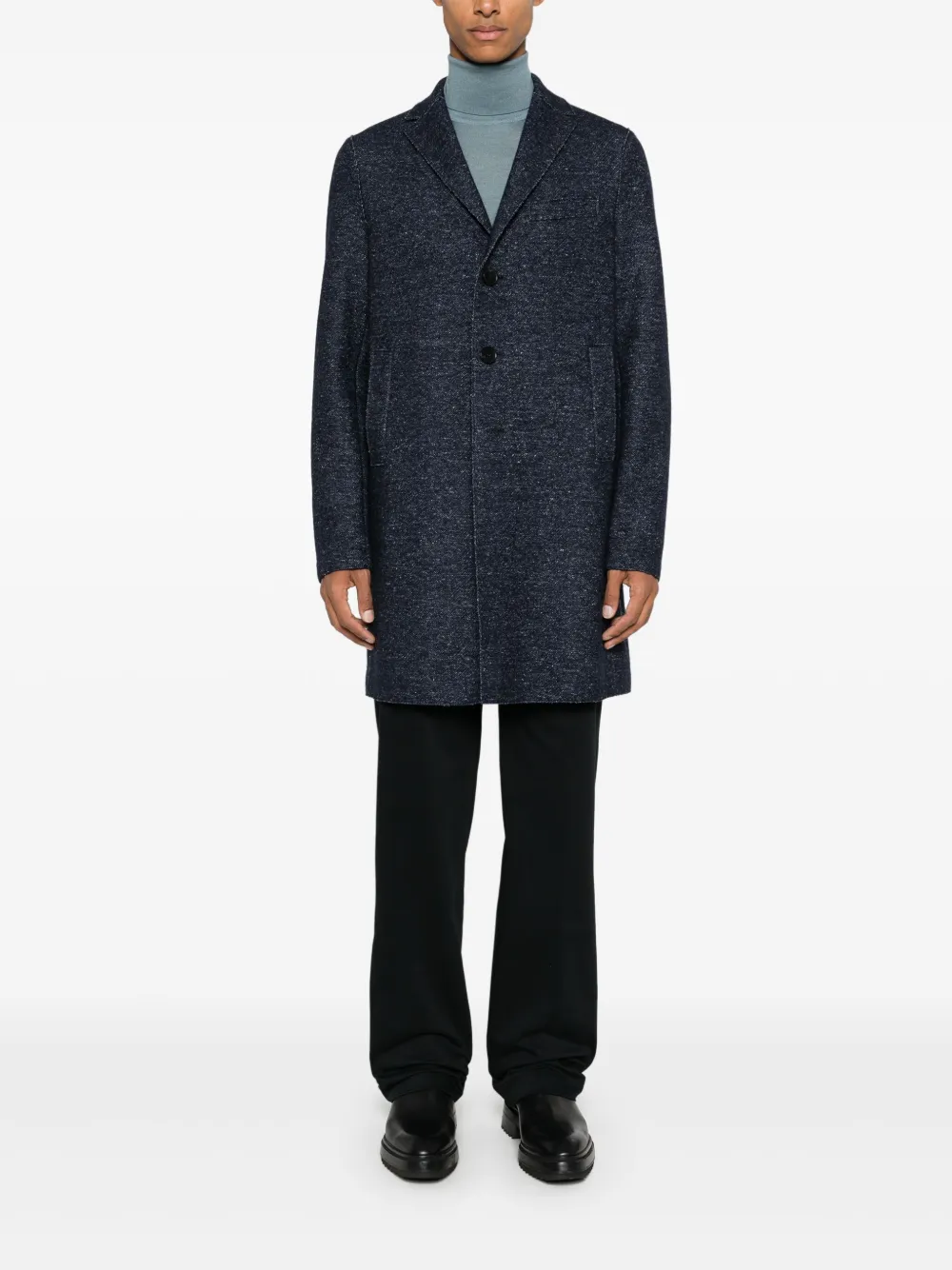 Harris Wharf London Cappotto mélange | Cappotti monopetto | Image 2