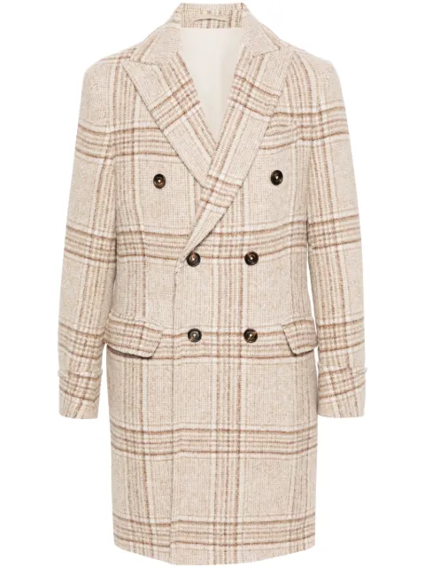 Eleventy check-pattern coat