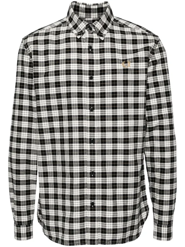 Fred Perry Cotton Shirt Farfetch
