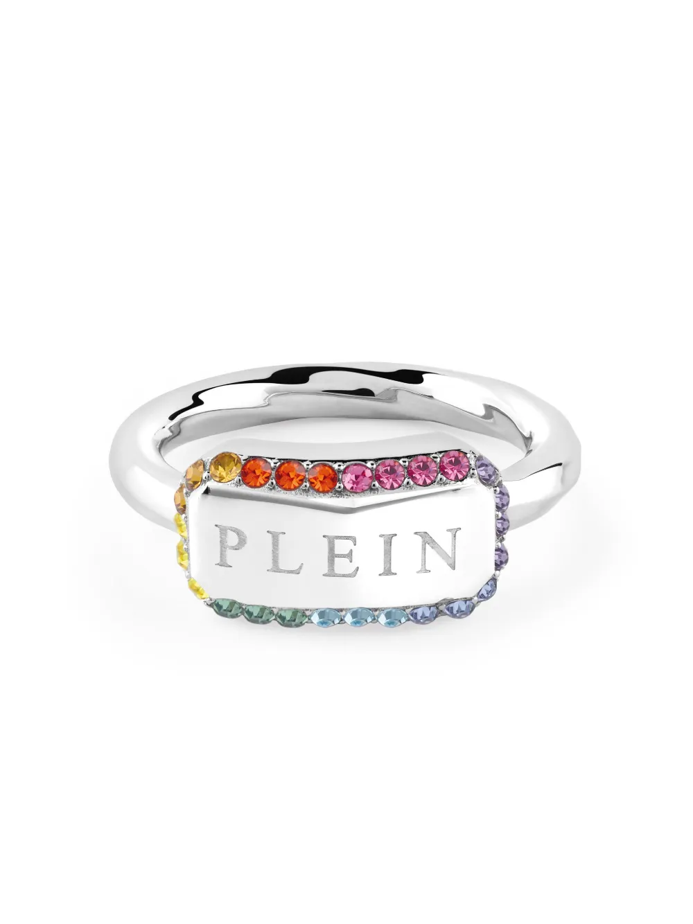 Philipp Plein Plein Tag Ring In Silber