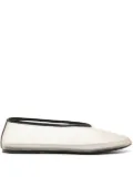 KHAITE Marcy ballerina shoes - Neutrals