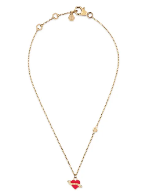 Philipp Plein Valentine pendant necklace