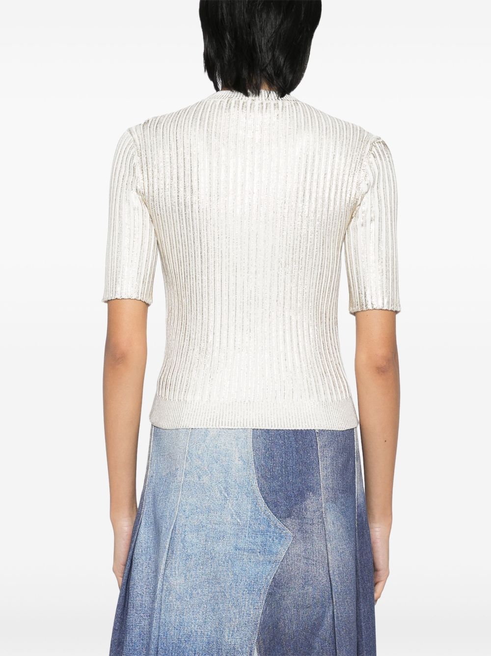 Marni ribbed short-sleeved jumper Women