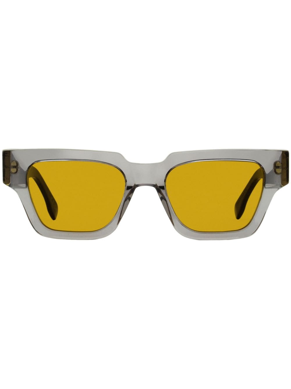 Shop Retrosuperfuture Storia Angular Sunglasses In Grey