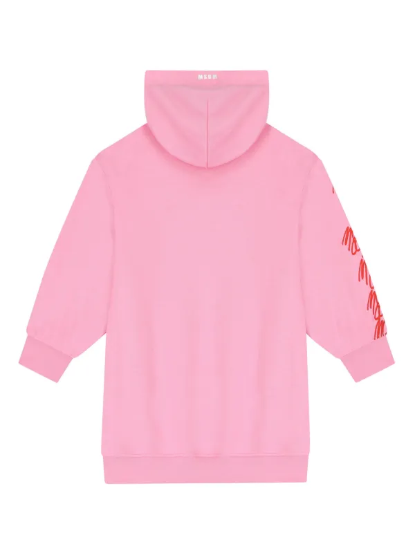 MSGM Kids ロゴ ワンピース | ピンク | FARFETCH JP