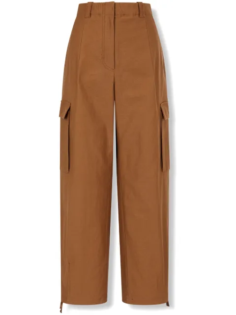 STUDIO TOMBOY pantalon droit à poches cargo