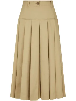 STUDIO TOMBOY Pleated Skirt | Neutrals | FARFETCH