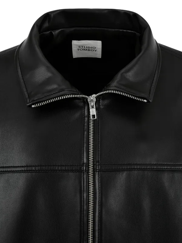 STUDIO TOMBOY high-neck zip-up Jacket | Black | FARFETCH