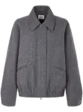 STUDIO TOMBOY wool bomber jacket - Grey