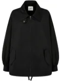 STUDIO TOMBOY zip-up oversized jacket - Black