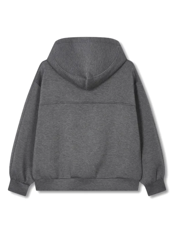 ジャケット ALANUI Woman Jacket Grey LWED002F23KNI001 0984 STUDIO TOMBOY Hooded zip-up Jacket | Grey | FARFETCH ID