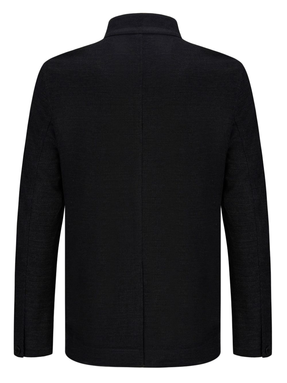 Shanghai Tang unstructured buttoned jacket - Zwart