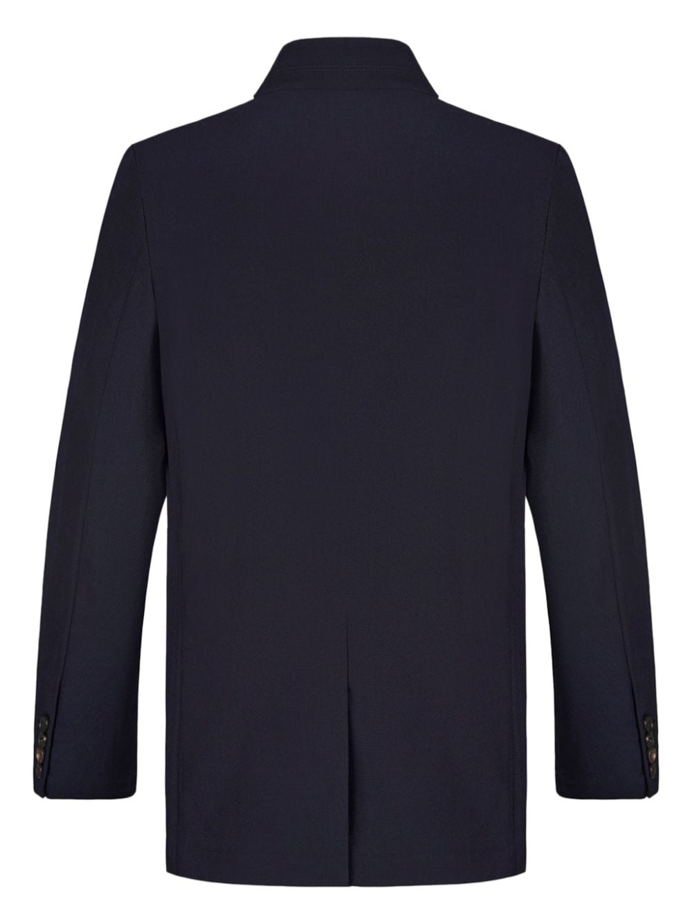 Shanghai Tang stand-up collar blazer - Blauw