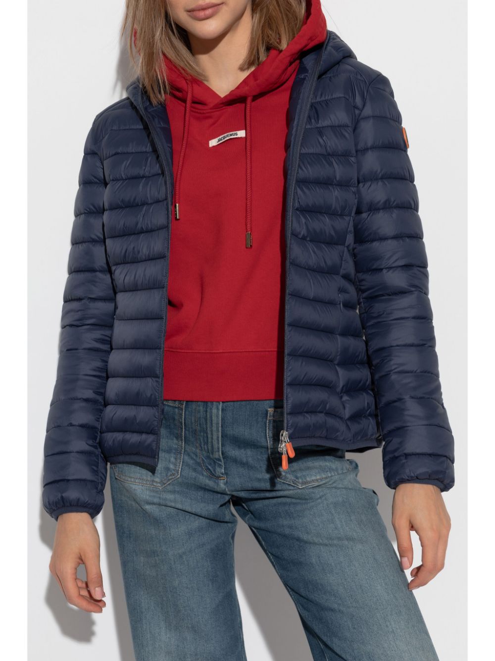 Shop Save The Duck Daisy Puffer Jacket In Blue