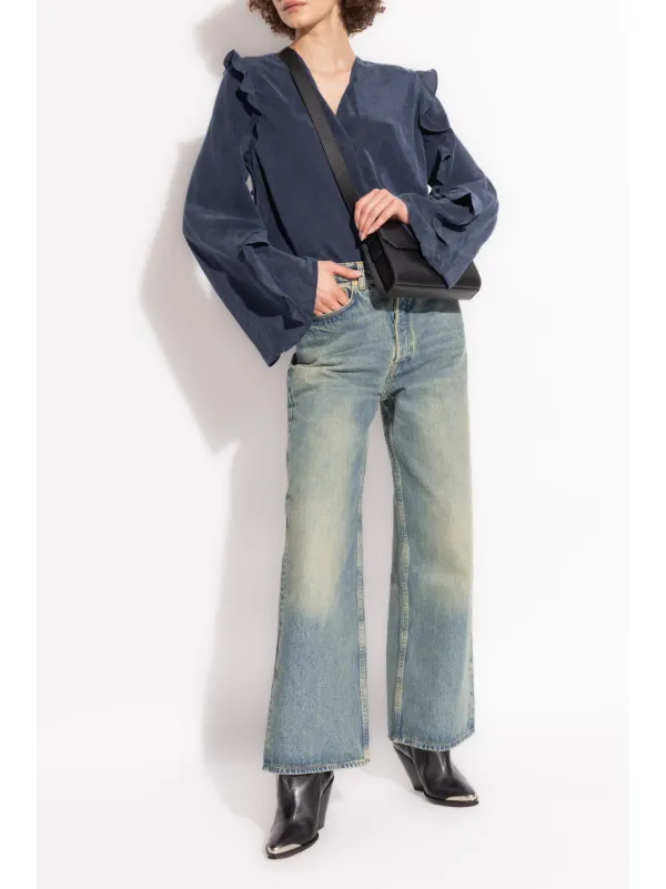 『SAMSOE SAMSOE』SHELLY JEANS デニム ジーンズ SAMSOE SAMSOE Shelly Jeans | Blue | FARFETCH GE