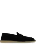 Dolce & Gabbana logo-lettering loafers - Black