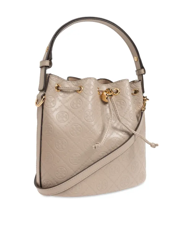 Tory Burch ロゴ バケットバッグ | ニュートラル | FARFETCH JP Tory Burch ロゴ バケットバッグ | ニュートラル | FARFETCH JP