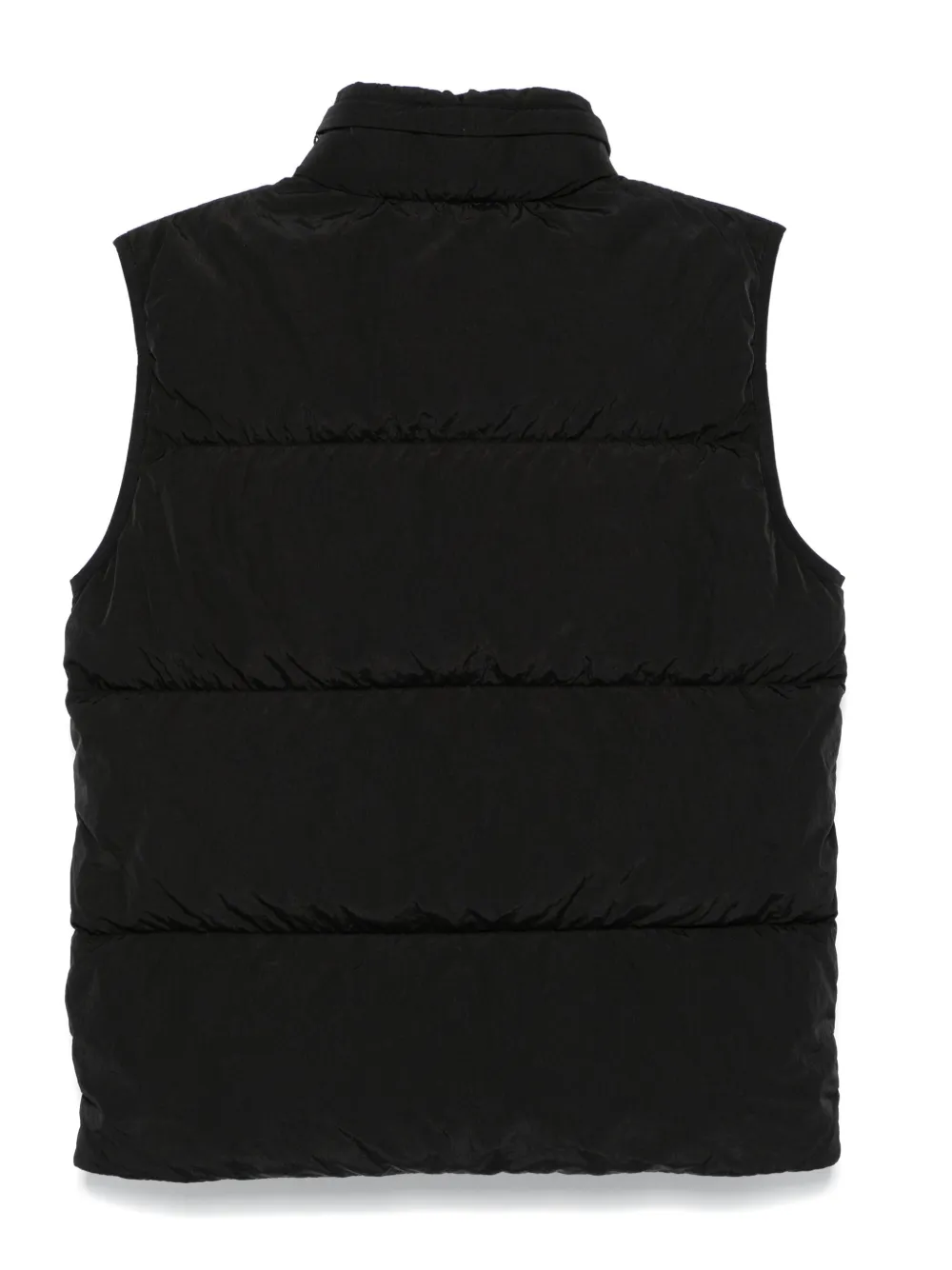 C.p. Company Logo-embroidered Gilet In 60100 Nero