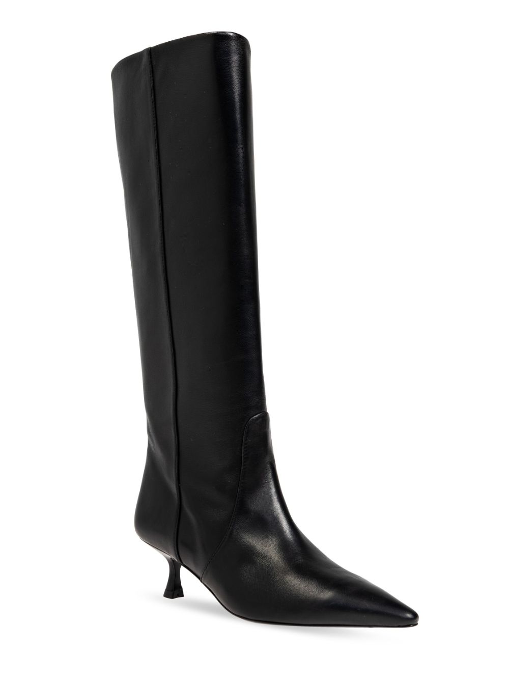 Stuart Weitzman Naomi 50 mm leren laarzen Zwart