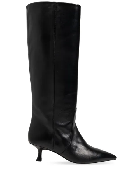 Stuart Weitzman 50mm Naomi leather boots