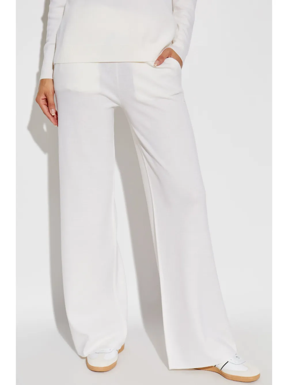 Max Mara Zigote broek met wijde pijpen Wit