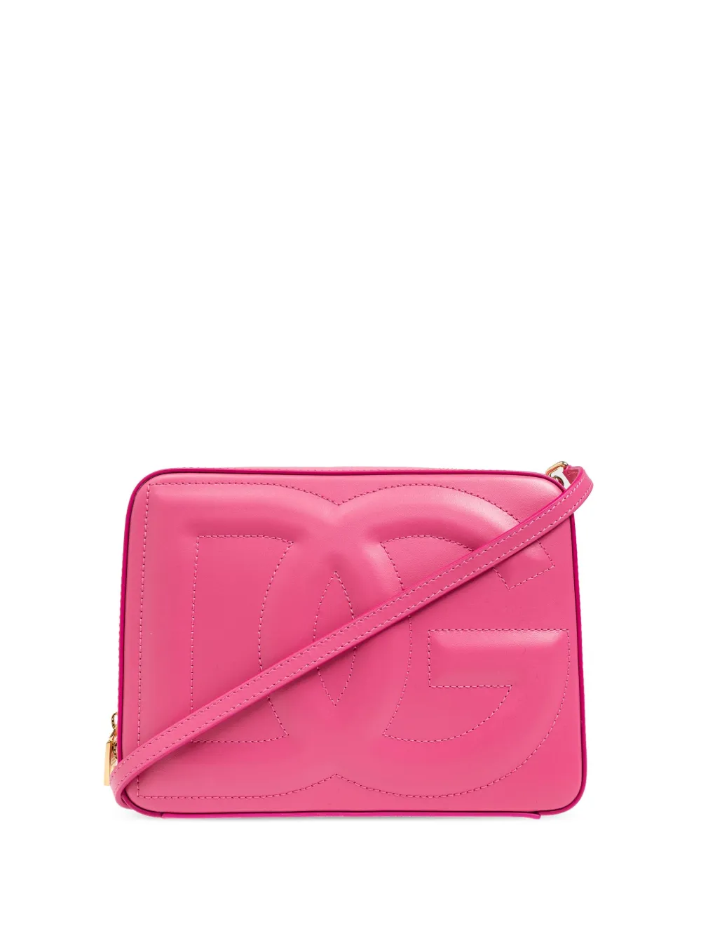 Dolce & Gabbana DGロゴ カメラバッグ M - ピンク Dolce & Gabbana DGロゴ カメラバッグ M - ピンク