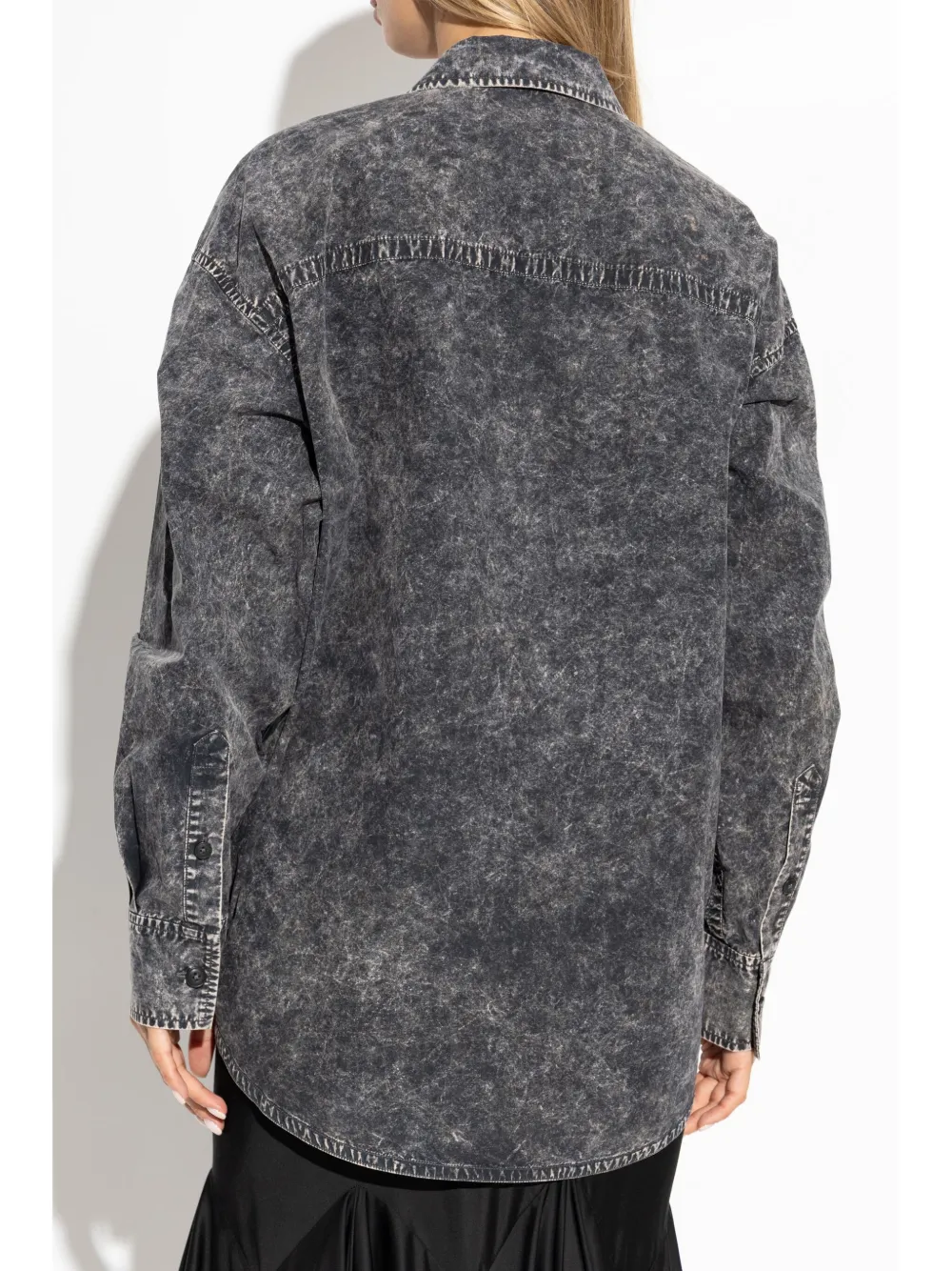 Alexander Wang Blouse met acid-wassing Grijs