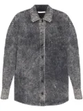 Alexander Wang acid-wash shirt - Grey