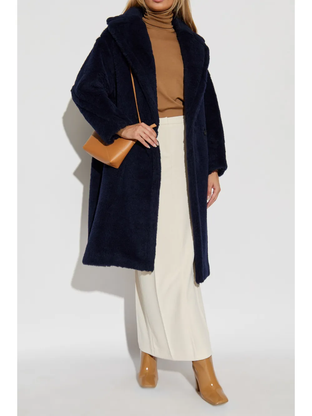 Max Mara Oversized jas - Blauw