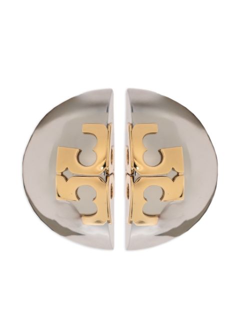 Tory Burch aretes con logo