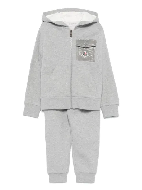 Moncler Enfant logo-patch tracksuit