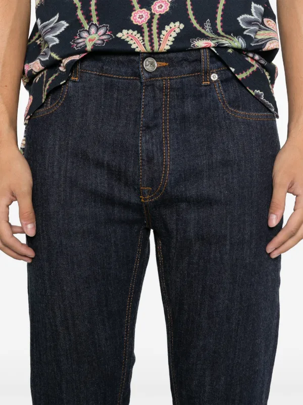 ETRO straight-leg Jeans | Blue | FARFETCH GE