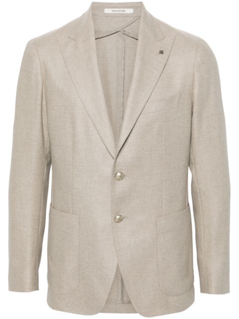 Tagliatore brooch-detail blazer Men