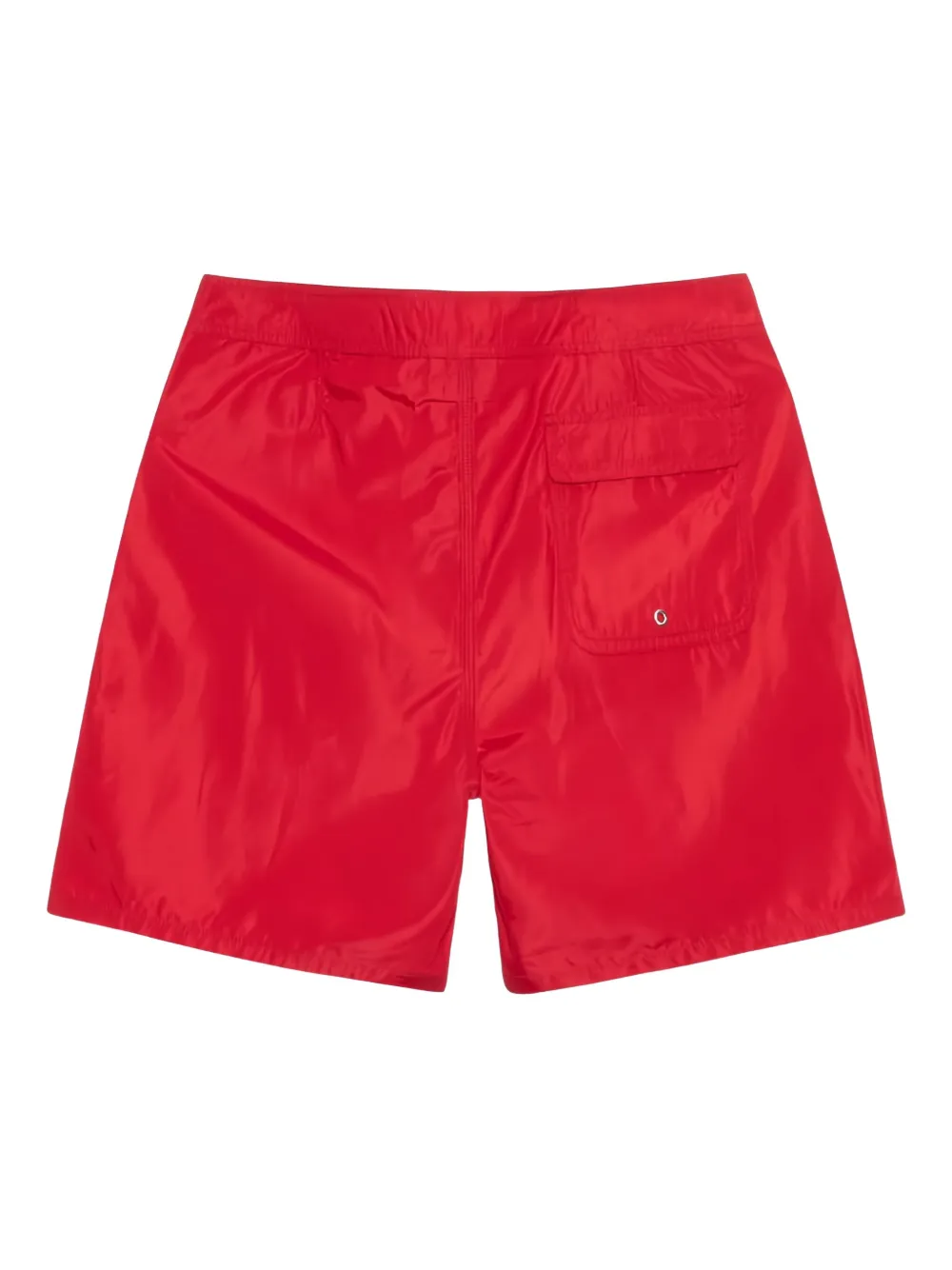 Stüssy side-striped swim shorts - Rood
