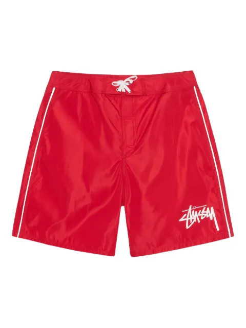Stüssy side-striped swim shorts