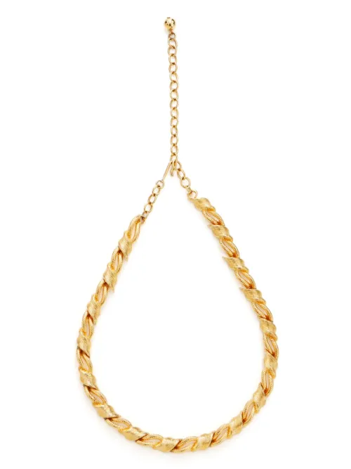 Collier à design multi-rangs - Saint Laurent Pre-Owned - Modalova