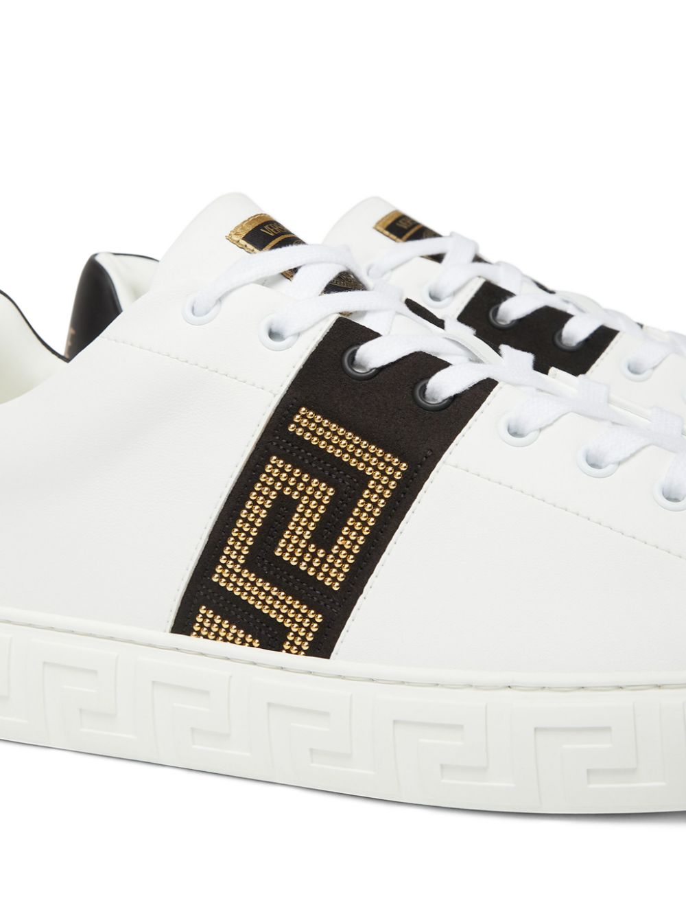 Versace logo sneakers White