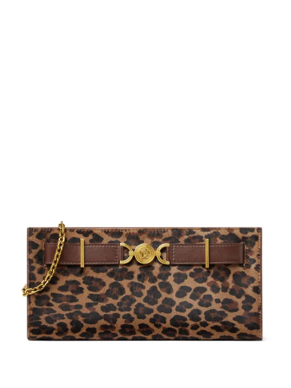 Versace メドゥーサ '95 クラッチバッグ | ブラウン | FARFETCH JP