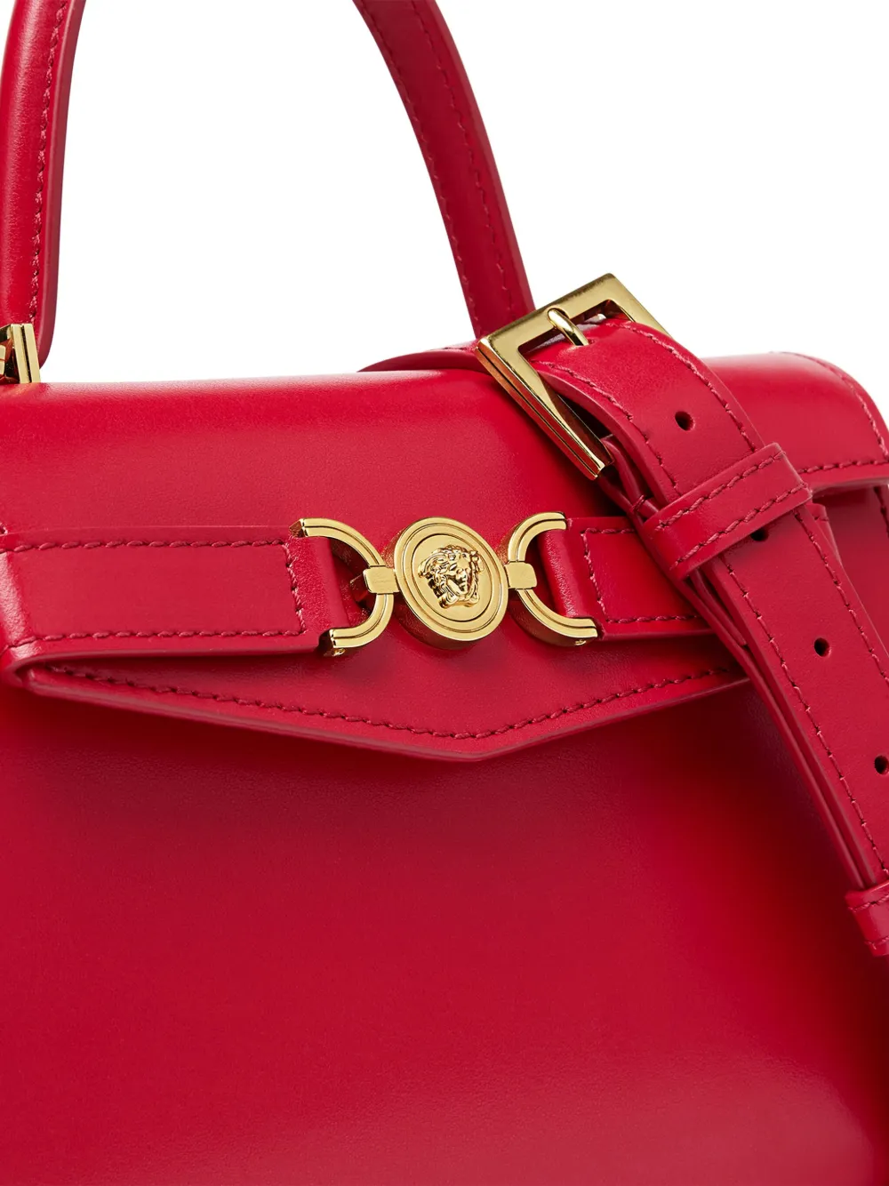Versace red tote bag on sale